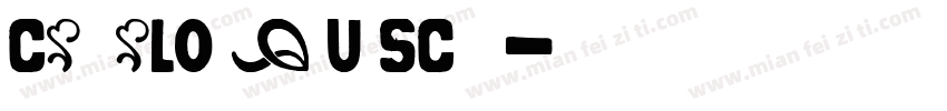 CanvaLongrunSC 普通字体转换